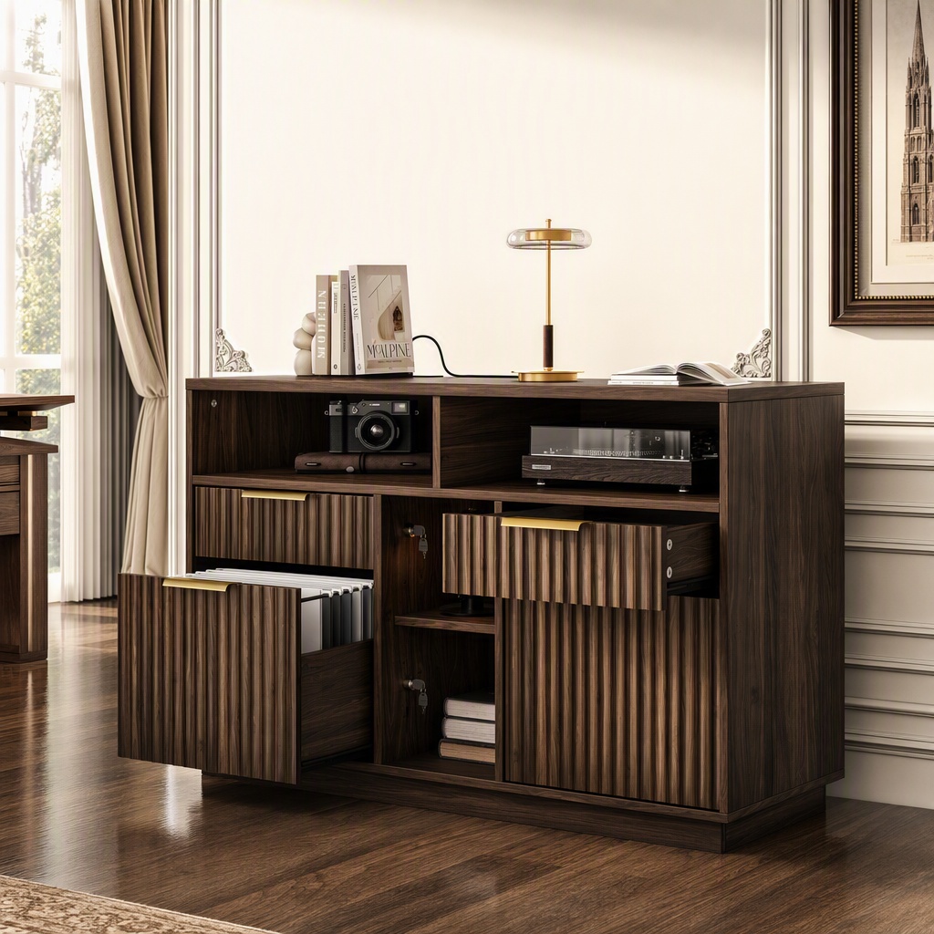 Commercial Printer - Armadietto portadocumenti a 4 cassetti, armadietto