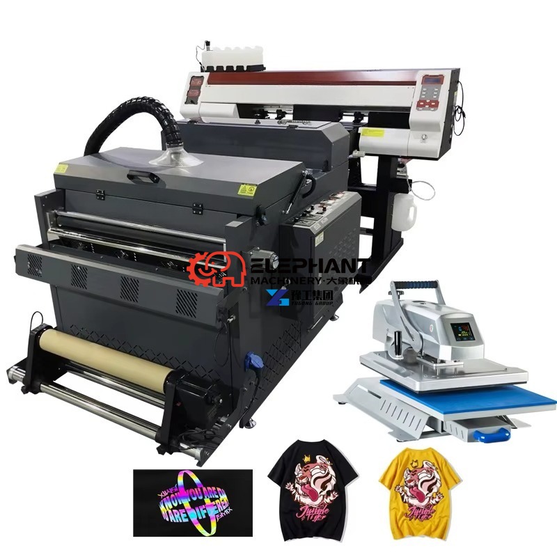 Commercial Shirt Printing Machine - Stampante DTF Commerciale a Doppia Testa