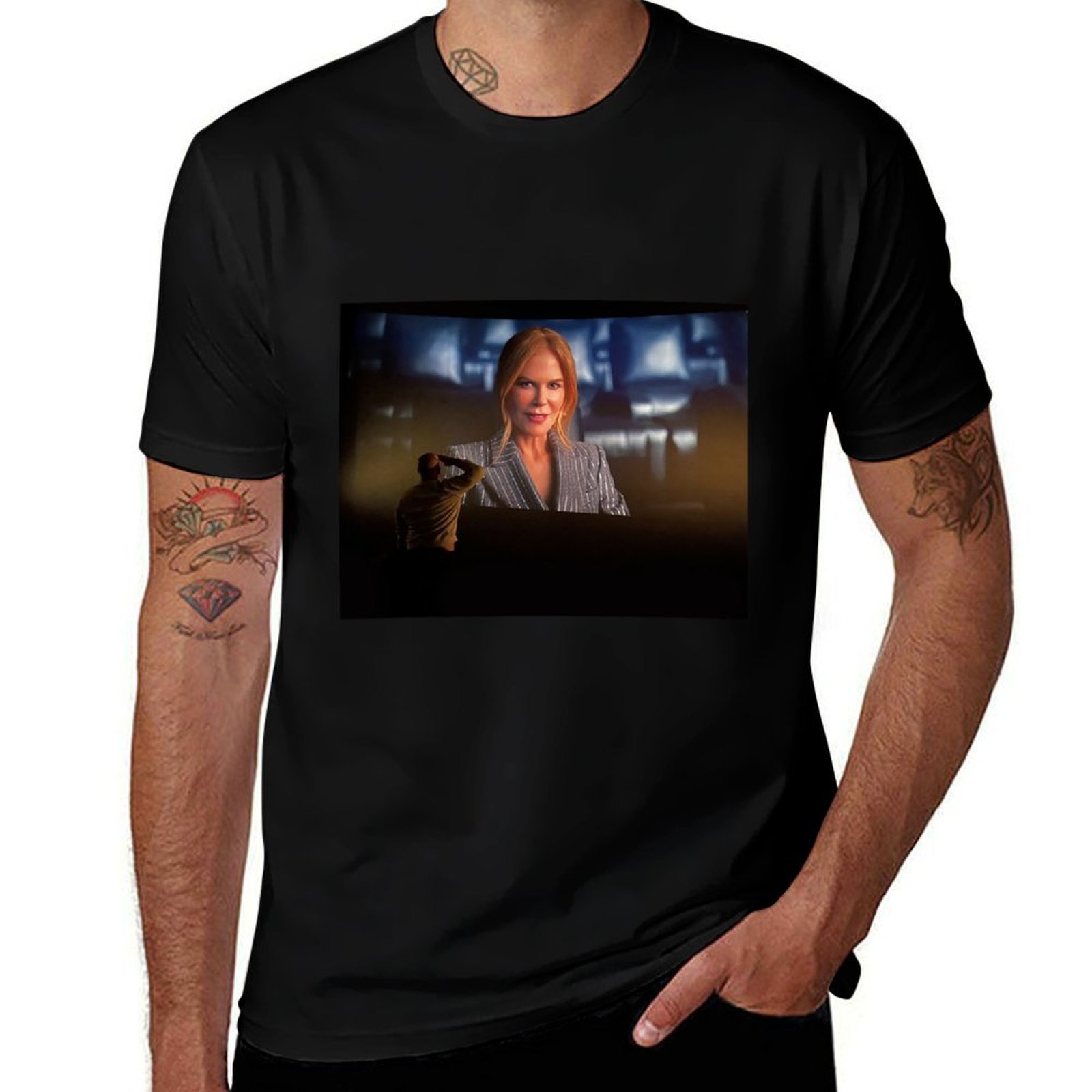 Commercial Shirt Printing - T-shirt pubblicitaria AMC con un ragazzo