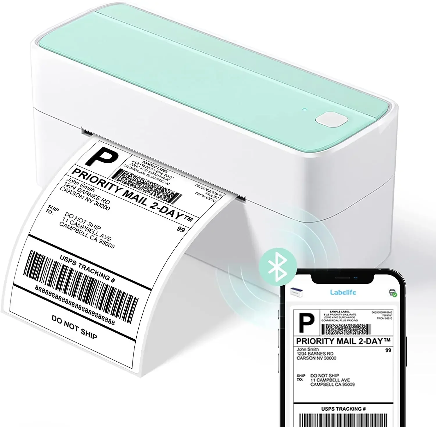 Commercial Printer - Rotolo di carta per etichette per