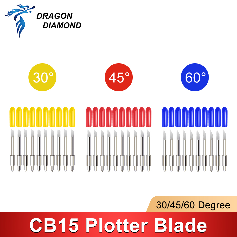 Cutting Plotter Blade - DRAGON DIAMOND 5 PZ 30/45/60 Gradi