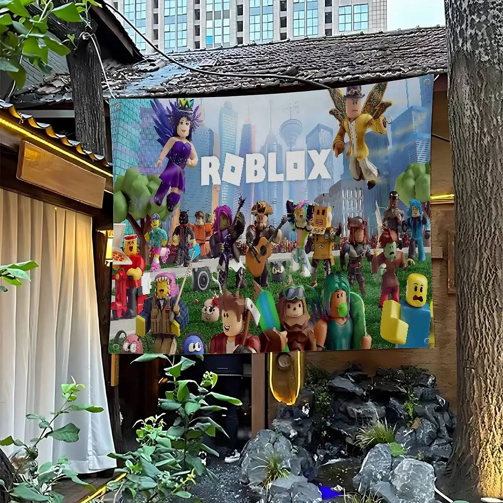 Commercial Printing Companies - Bandiera Pubblicitaria Commerciale Stampata Avanzata R-Roblox