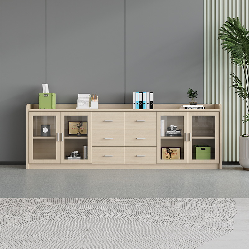 Commercial Printer - Armadietto in legno con ante, armadietto