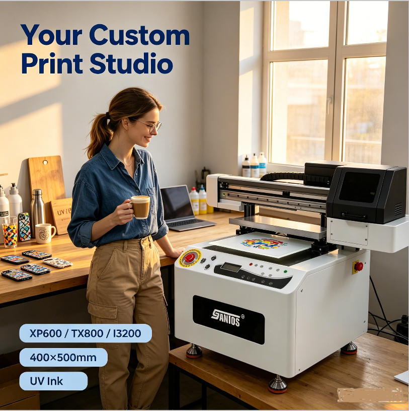 Commercial Digital Printing - Stampante UV Digitale Industriale Automatica 40*50CM,