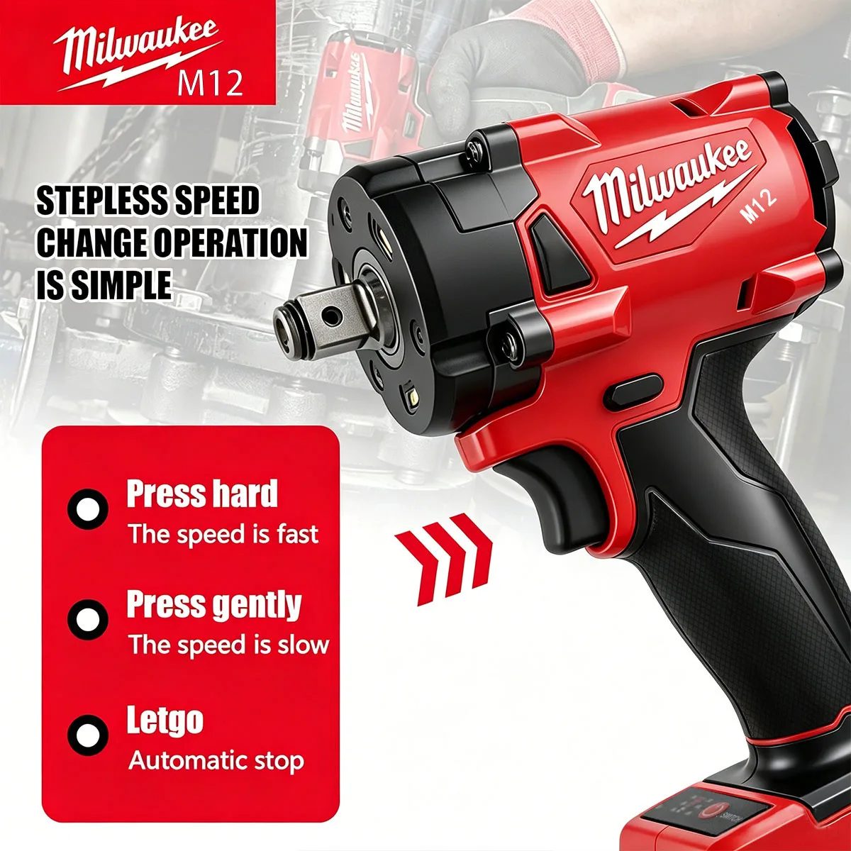 Milwaukee M12 1/2' M18 FUEL Av - Milwaukee Drill M12 Fuel recensione e prezzo
