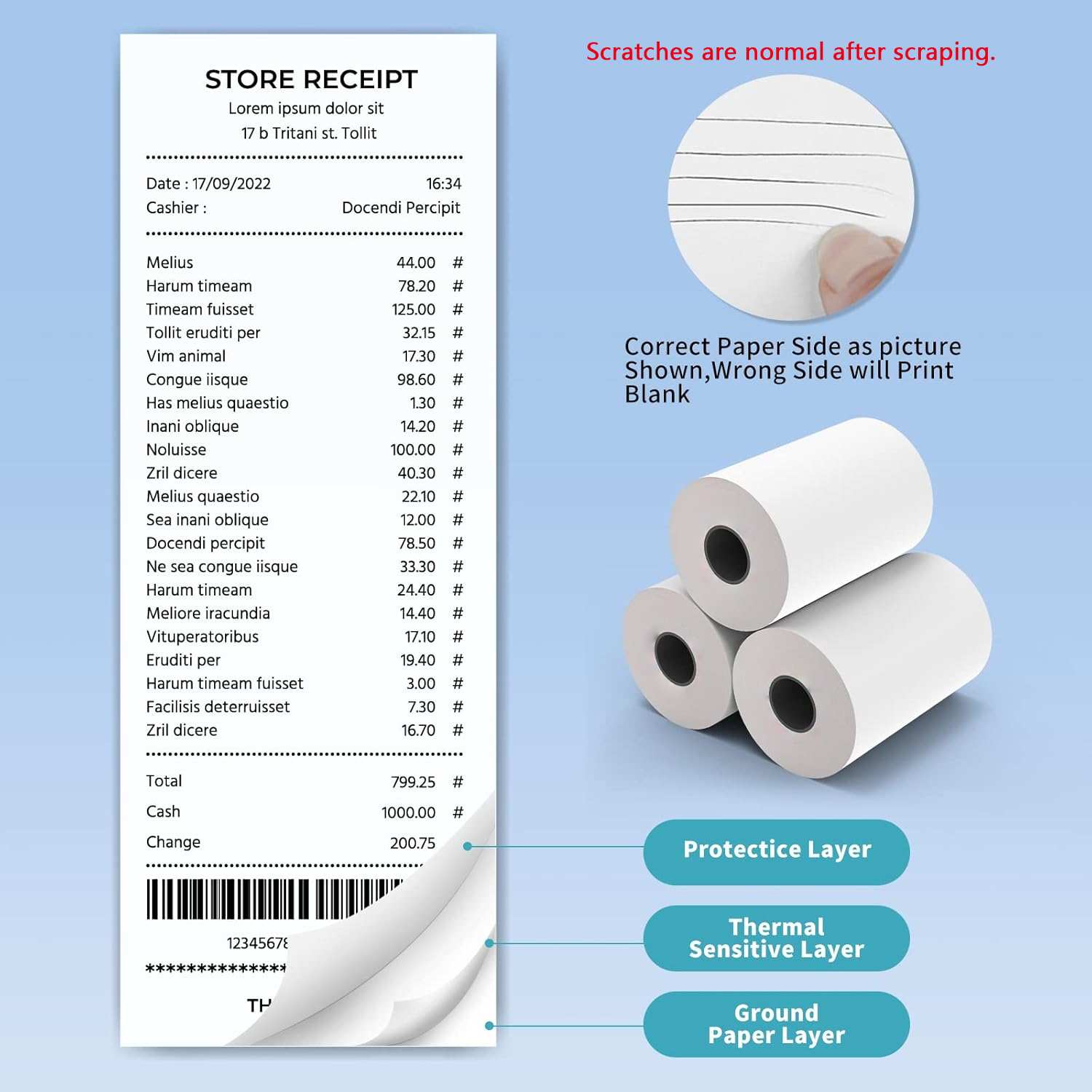 Carta termica per ricevute da  - Commercial Printer recensione e prezzo