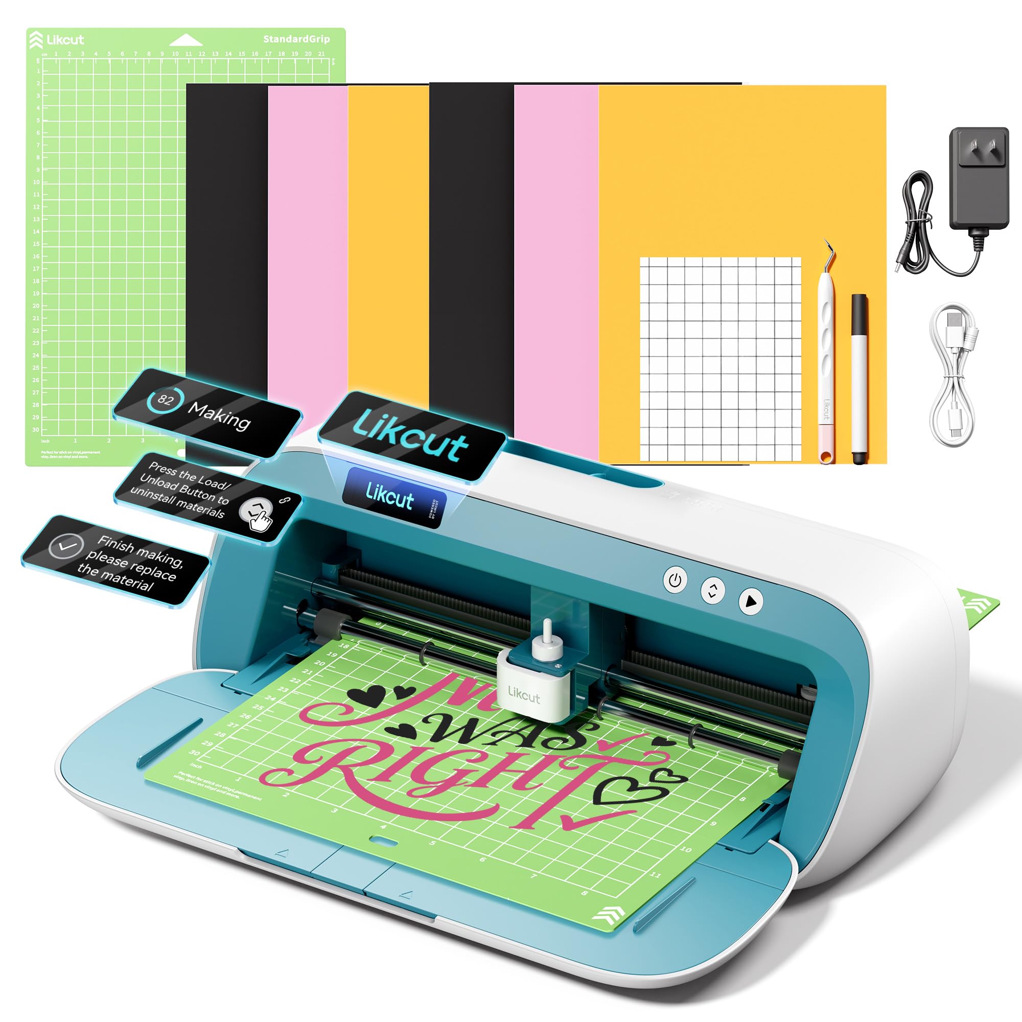 Plotter da Taglio Likcut S41 c - Vinyl Cutter Plotter recensione e prezzo