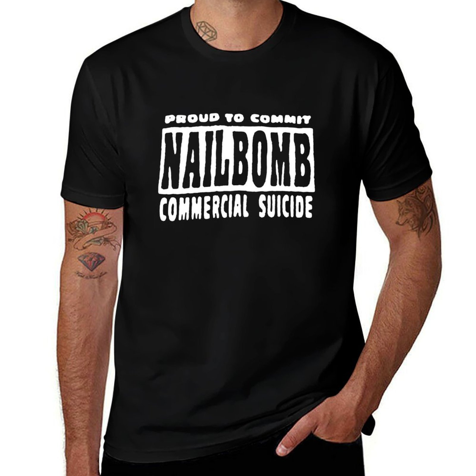 T-shirt da uomo con motivo tre - Commercial Shirt Printing recensione e prezzo