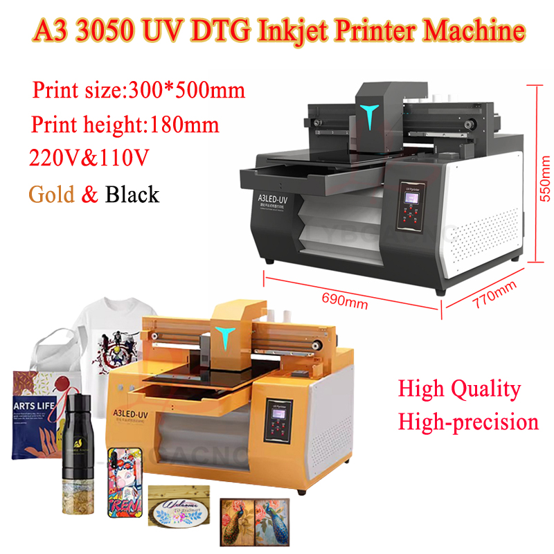 Stampante Inkjet UV DTG LYBGA  - Uv Flatbed Printer recensione e prezzo